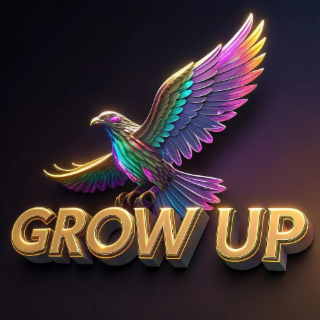 GROW UP logo