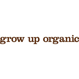 GROW UP ORGANIC logo