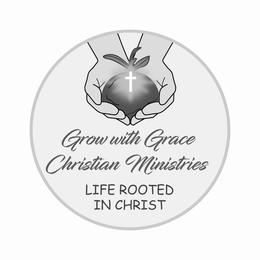 GROW WITH GRACE CHRISTIAN MINISTRIES LIFE ROOTED IN CHRIST logo