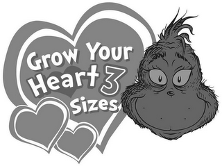 GROW YOUR HEART 3 SIZES logo
