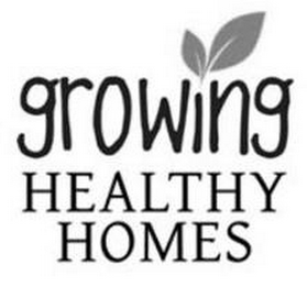 GROWING HEALTHY HOMES logo