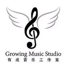 GROWING MUSIC STUDIO logo