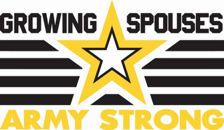 GROWING SPOUSES ARMY STRONG logo