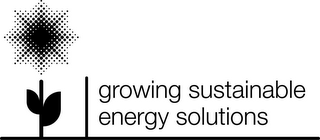 GROWING SUSTAINABLE ENERGY SOLUTIONS logo