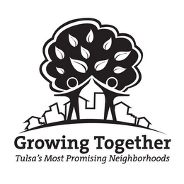 GROWING TOGETHER TULSA'S MOST PROMISING NEIGHBORHOODS logo