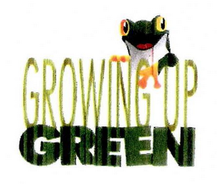 GROWING UP GREEN logo