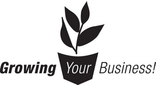 GROWING YOUR BUSINESS! logo