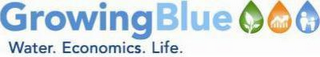 GROWINGBLUE WATER. ECONOMICS. LIFE. logo