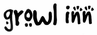 GROWL INN logo