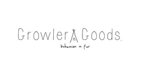 GROWLER GOODS BOHEMIAN IN FUR logo