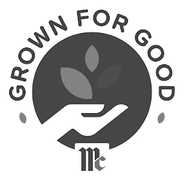 GROWN FOR GOOD MC logo