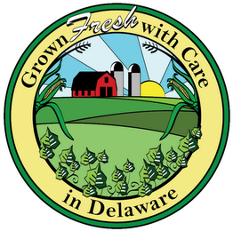 GROWN FRESH WITH CARE IN DELAWARE logo