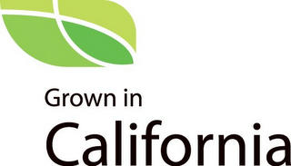 GROWN IN CALIFORNIA logo