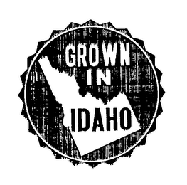 GROWN IN IDAHO logo
