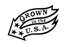 GROWN IN THE U.S.A. logo