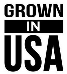 GROWN IN USA logo