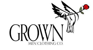 GROWN MEN CLOTHING CO. logo