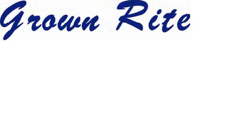 GROWN RITE logo