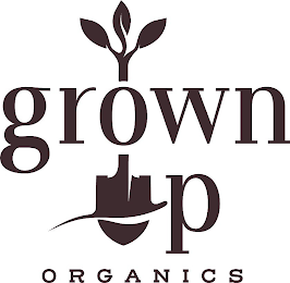 GROWN UP ORGANICS logo