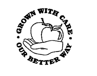 GROWN WITH CARE OUR BETTER WAY logo