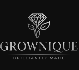 GROWNIQUE BRILLIANTLY MADE logo