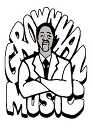 GROWNMAN MUSIC logo