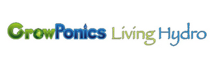 GROWPONICS LIVING HYDRO logo