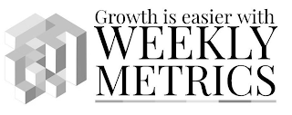 GROWTH IS EASIER WITH WEEKLY METRICS logo