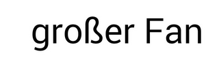 GROßER FAN logo