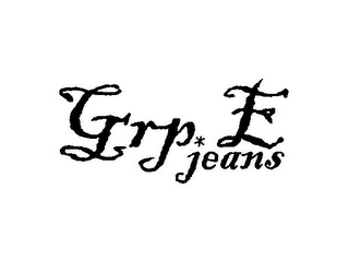 GRP. E JEANS logo