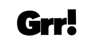 GRR! logo