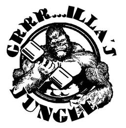 GRRR...ILLA'S JUNGLE logo