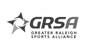 GRSA GREATER RALEIGH SPORTS ALLIANCE logo