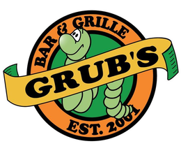 GRUB'S BAR & GRILLE EST. 2001 logo
