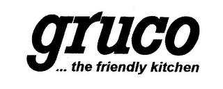 GRUCO ... THE FRIENDLY KITCHEN logo
