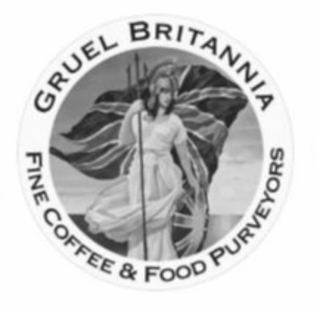 GRUEL BRITANNIA FINE COFFEE & FOOD PURVEYORS logo