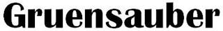 GRUENSAUBER logo