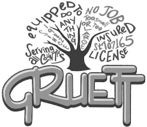 GRUETT SERVING ALL COUNTIES SINCE 1982 EQUIPPED TO DO ANYTHING NO JOB TOO SMALL OR TOO LARGE INSURED ST.707165 LICENSE logo