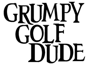 GRUMPY GOLF DUDE logo