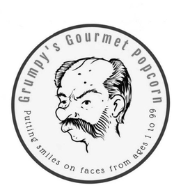 GRUMPY'S GOURMET POPCORN PUTTING SMILES ON FACES FROM AGES 1 TO 99