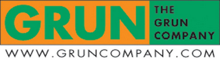 GRUN THE GRUN COMPANY WWW.GRUNCOMPANY.COM logo