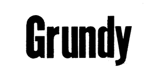 GRUNDY logo