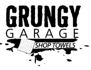 GRUNGY GARAGE SHOP TOWELS logo
