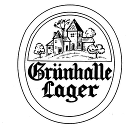 GRUNHALLE LAGER logo