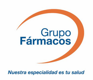 GRUPO FÁRMACOS NUESTRA ESPECIALIDAD ES TU SALUD logo