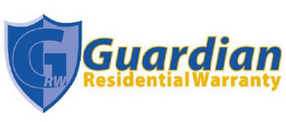 GRW GUARDIAN RESIDENTIAL WARRANTY logo