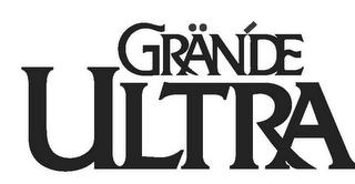 GRÄN'DE ULTRA logo