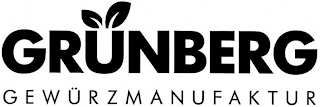 GRÜNBERG GEWÜRZMANUFAKTUR logo