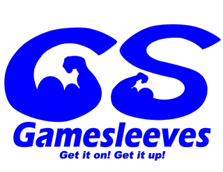 GS GAMESLEEVES GET IT ON! GET IT UP! logo