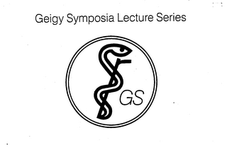 GS-GEIGY SYMPOSIA LECTURE SERIES logo